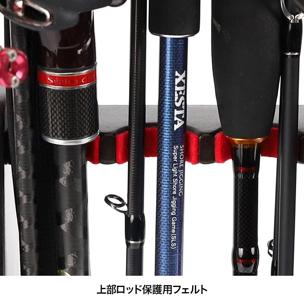 新品 ドレス(DRESS) 木製ロッド&リールディスプレイスタンド 釣り