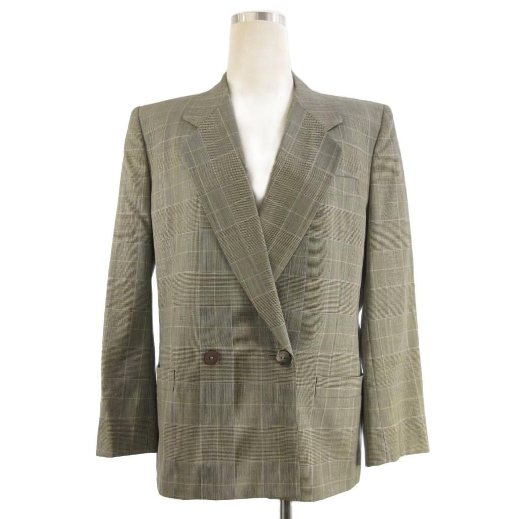 バーバリーズ Burberrys テーラードジャケット ダブル 背抜き 薄手  