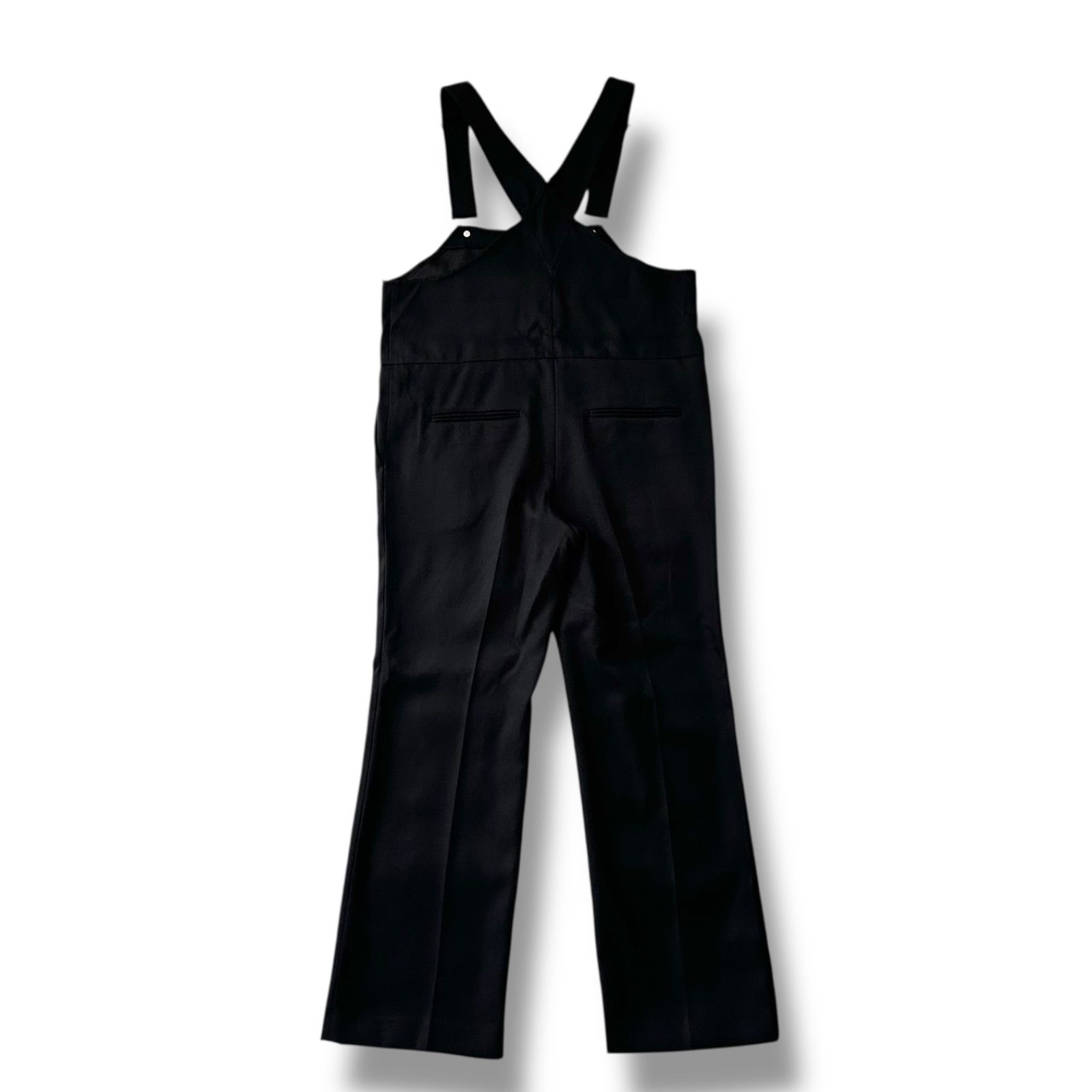 美品✨ Whim Gazette 2024SS カルゼ サロペット ブラック フリーサイズ