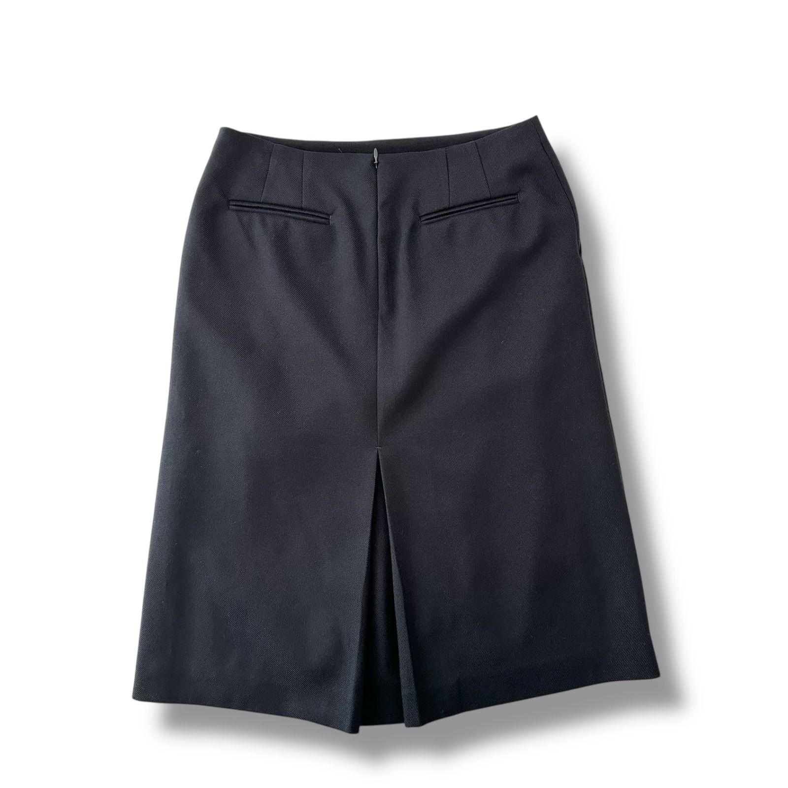 未使用級 23区 23AW ニジュウサンク ウールライクカルゼ ノーカラー