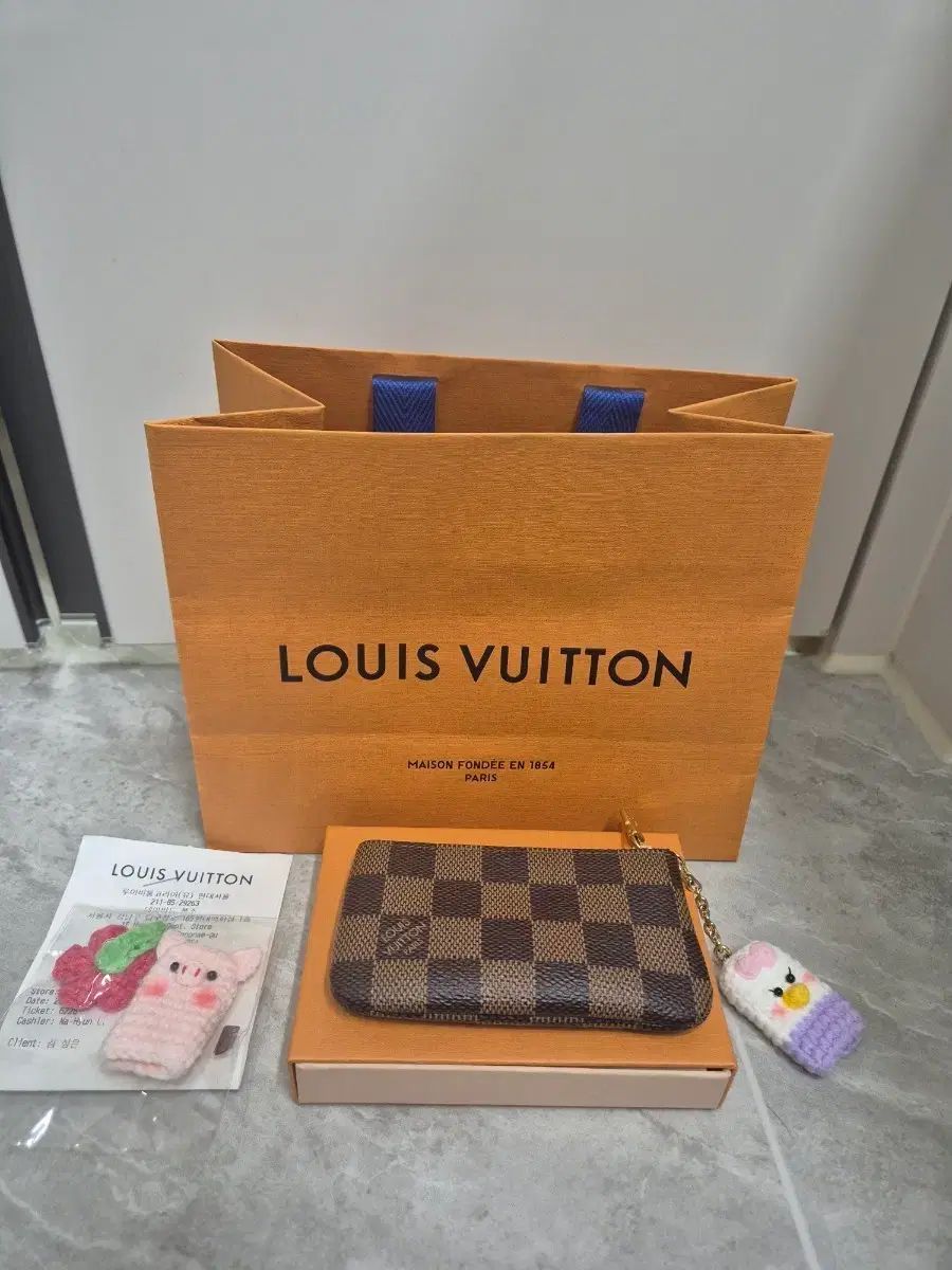 Louis Vuitton キーポーチ ダミエ ♥