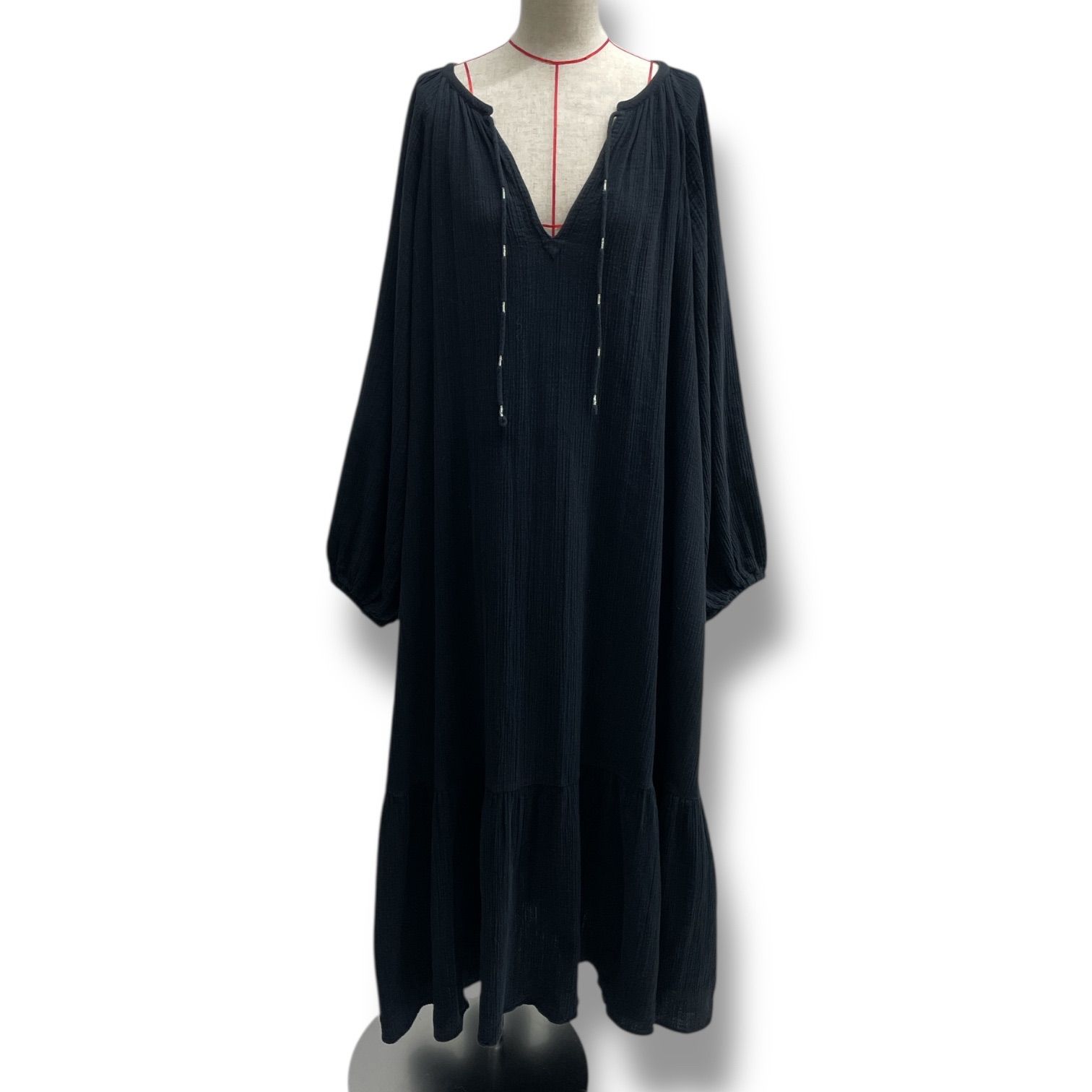Sara Mallika サラマリカ Cotton Gauze Long Dress コットンガーゼ