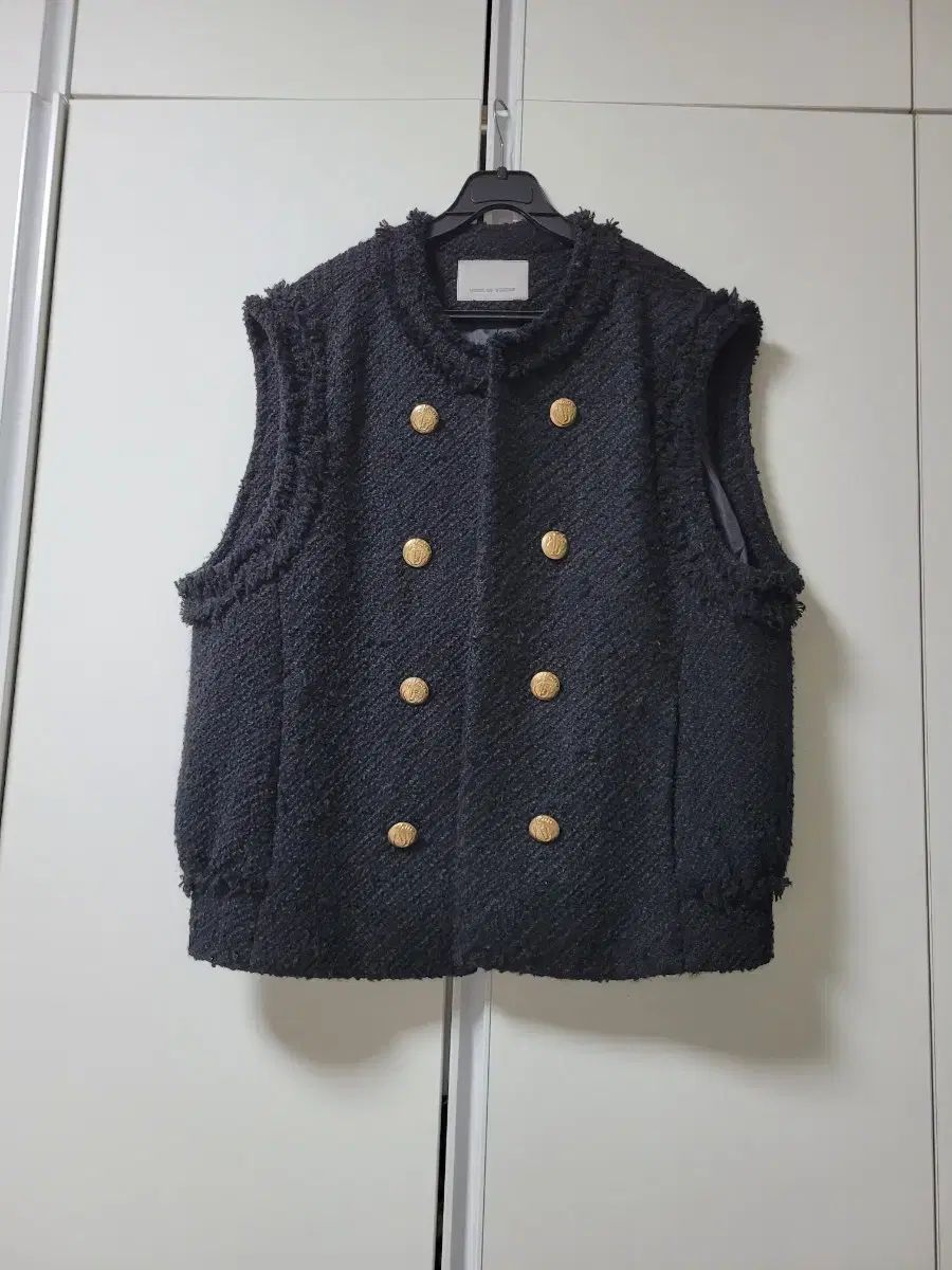 VOICE OF VOICES ブラック ツイード ベスト