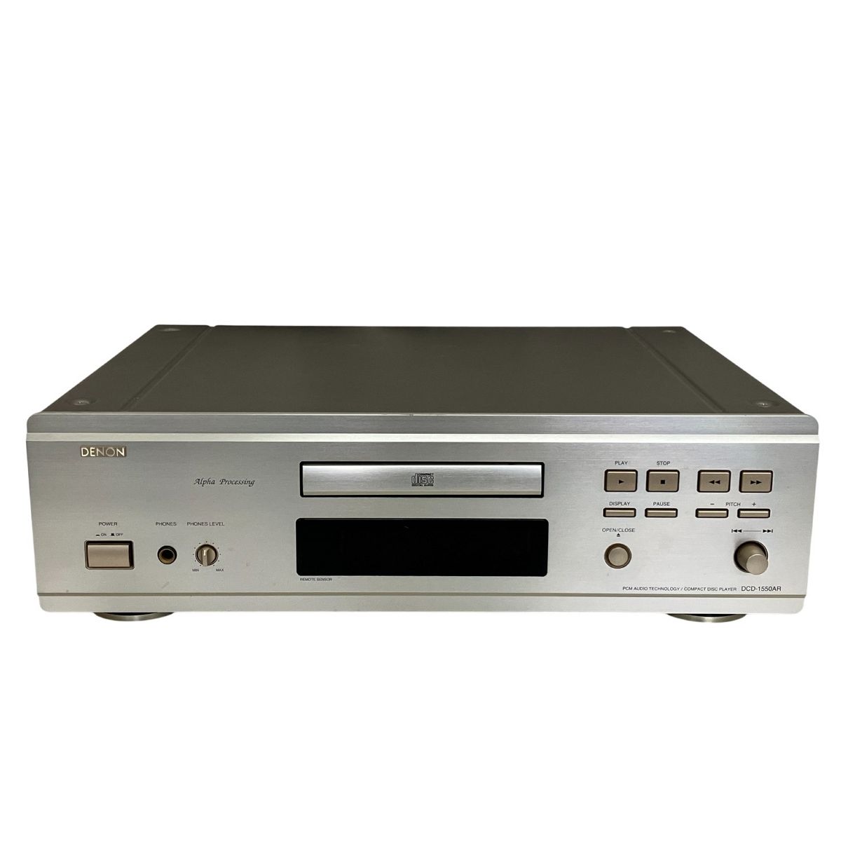 DENON DCD-1550 AR フルサイズCDプレーヤー オーディオ 1990年代後半
