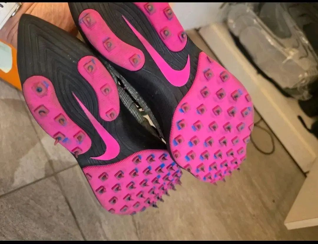  ナイキ x オフホワイト ヴェイパー STREET ピンク スニーカー 靴