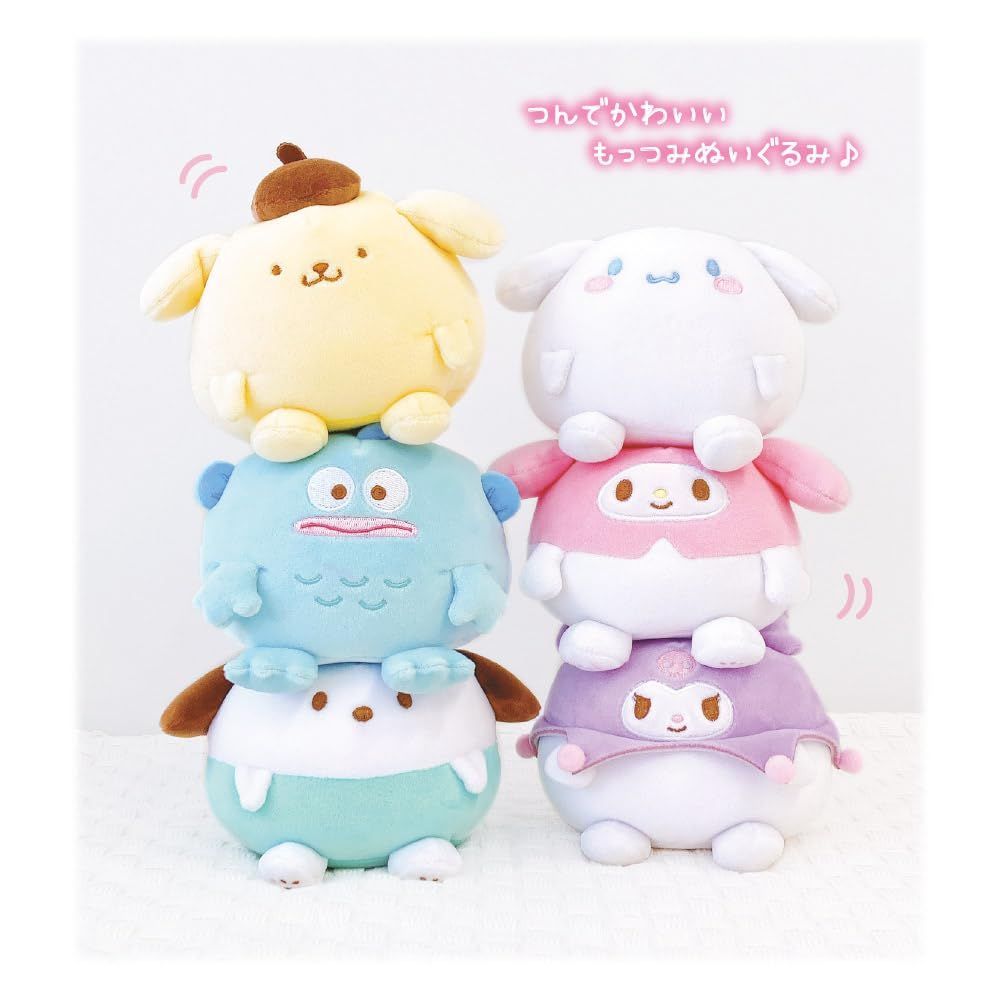 ポムポムプリン　ぬいぐるみ ティーズファクトリー サンリオキャラクターズもっつみぬいぐるみ