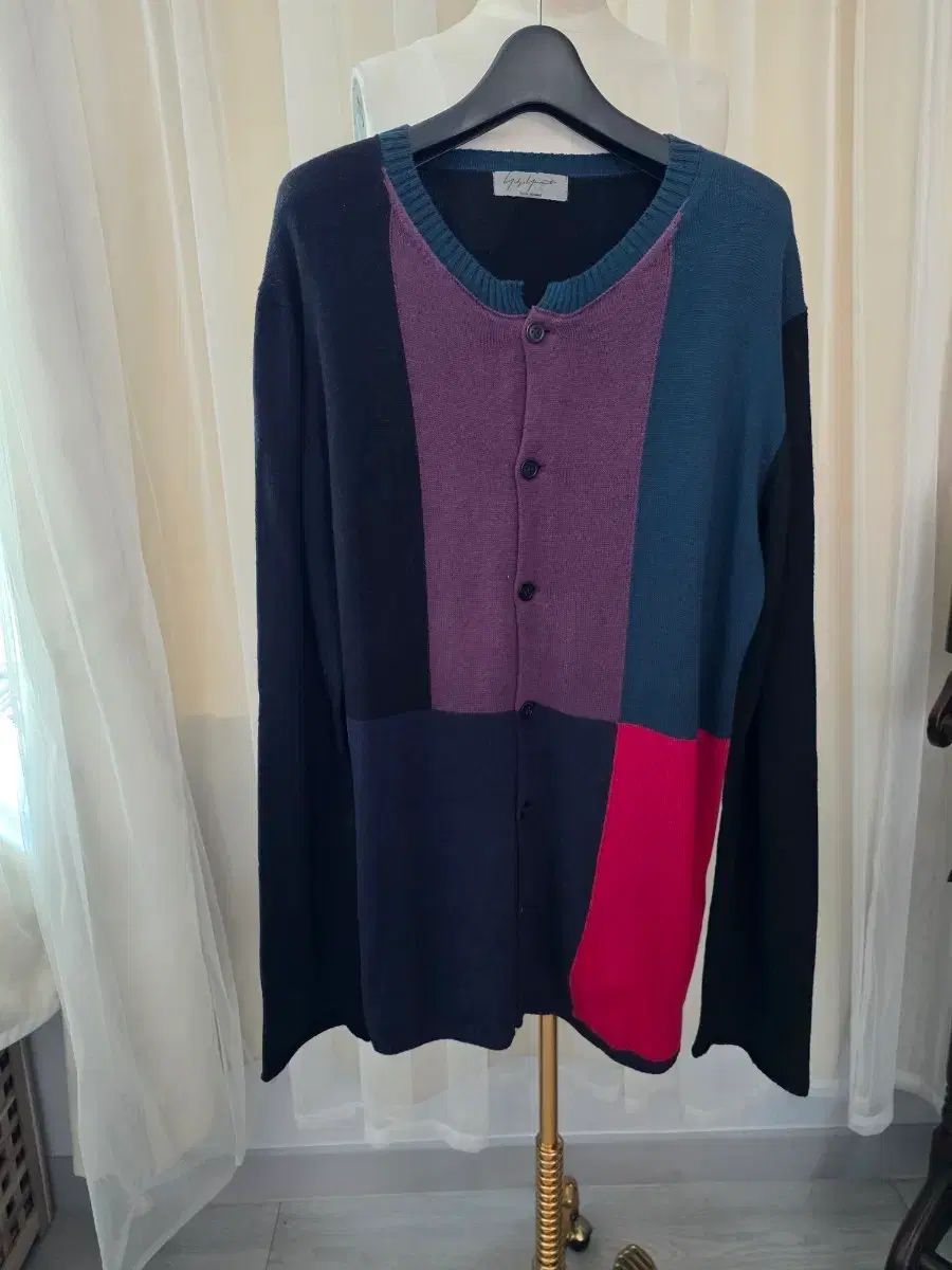 g 02 メンズ カシミア カーディガン Yohji Yamamoto ヨウジヤマモト