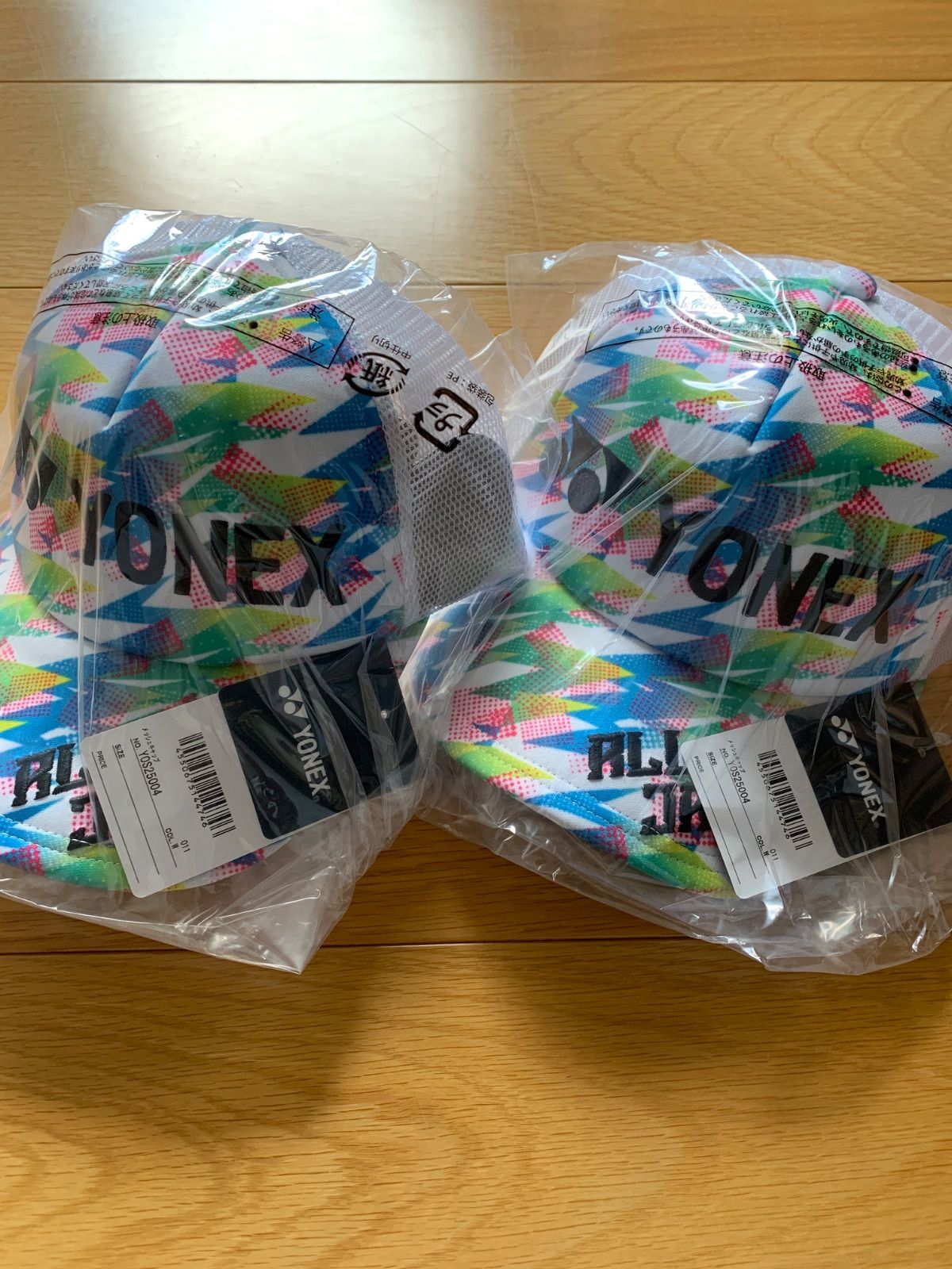 YONEX 2025ALL JAPANキャップ2個セット - メルカリ