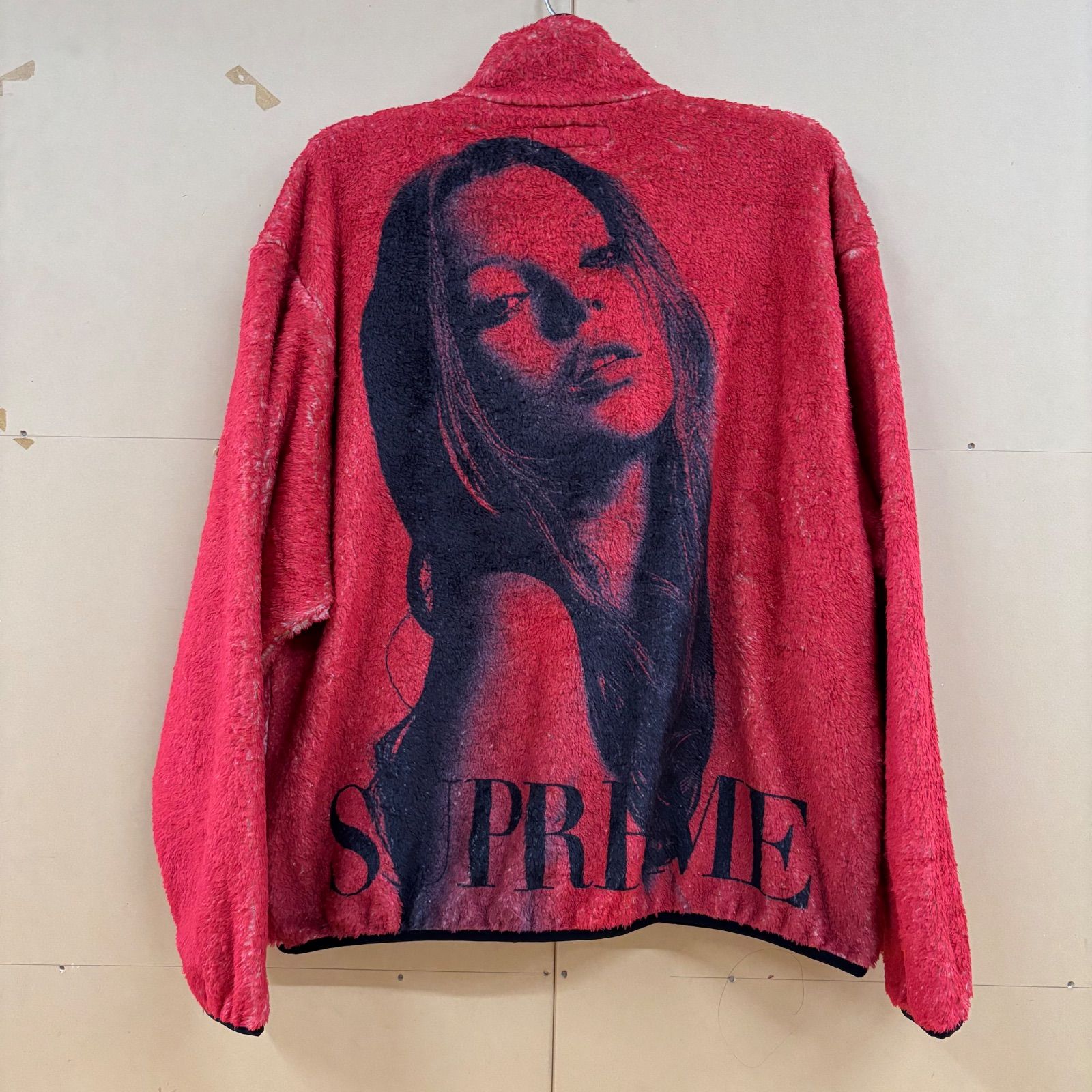 ☆Supreme シュプリーム Kate Moss Fleece Jacket Red アウター 