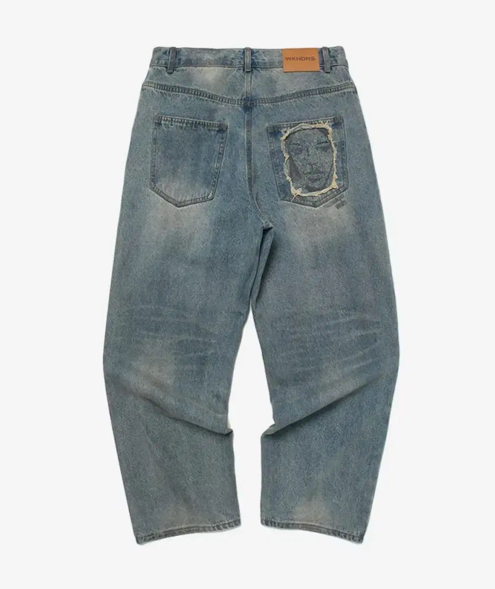 WKNDRS ウィークエンダーズ FACE DENIM PANTS