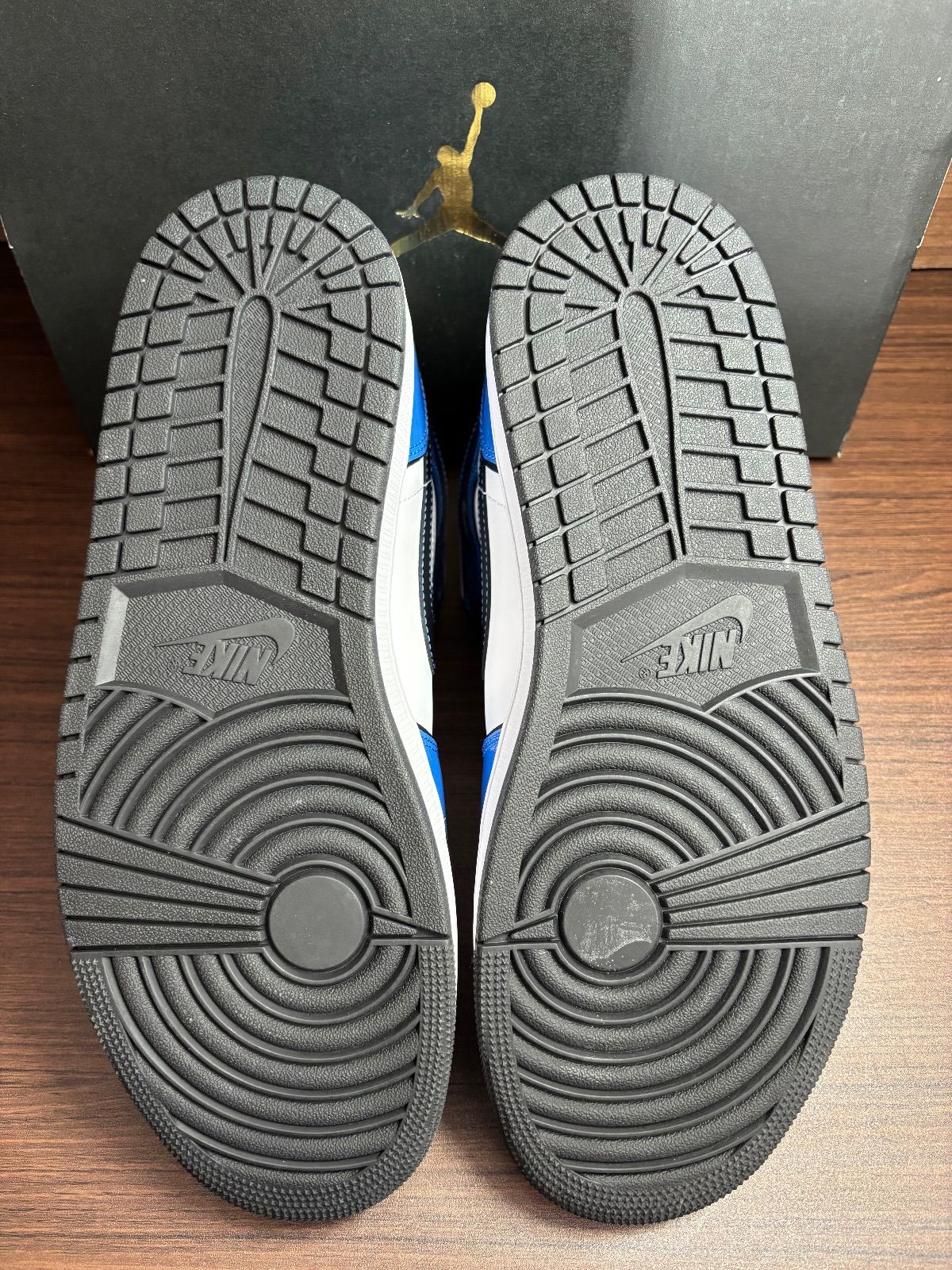 ナイキ エアジョーダン1 ミッド SE シグナルブルー size 28.0㎝ カジュアルシャツ チェックシャツ