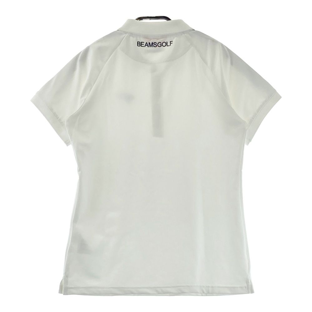 サイズ：M BEAMS GOLF ビームスゴルフ 半袖ポロシャツ ホワイト系