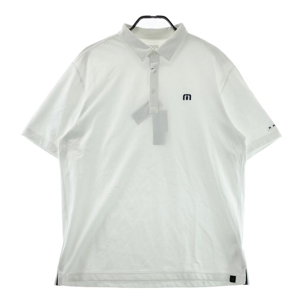 サイズ：2XL TRAVIS MATHEW トラビスマシュー 半袖ポロシャツ ホワイト