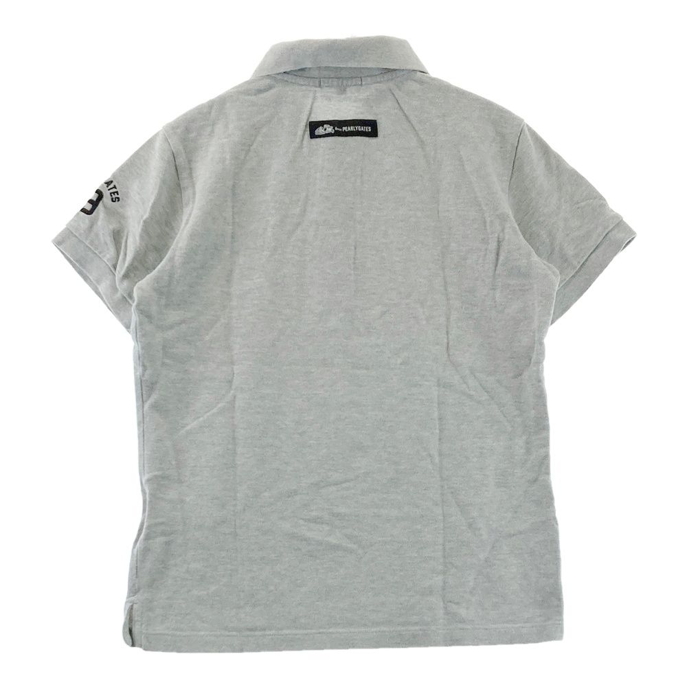 サイズ：3 PEARLY GATES パーリーゲイツ ×PEANUTS 半袖ポロシャツ