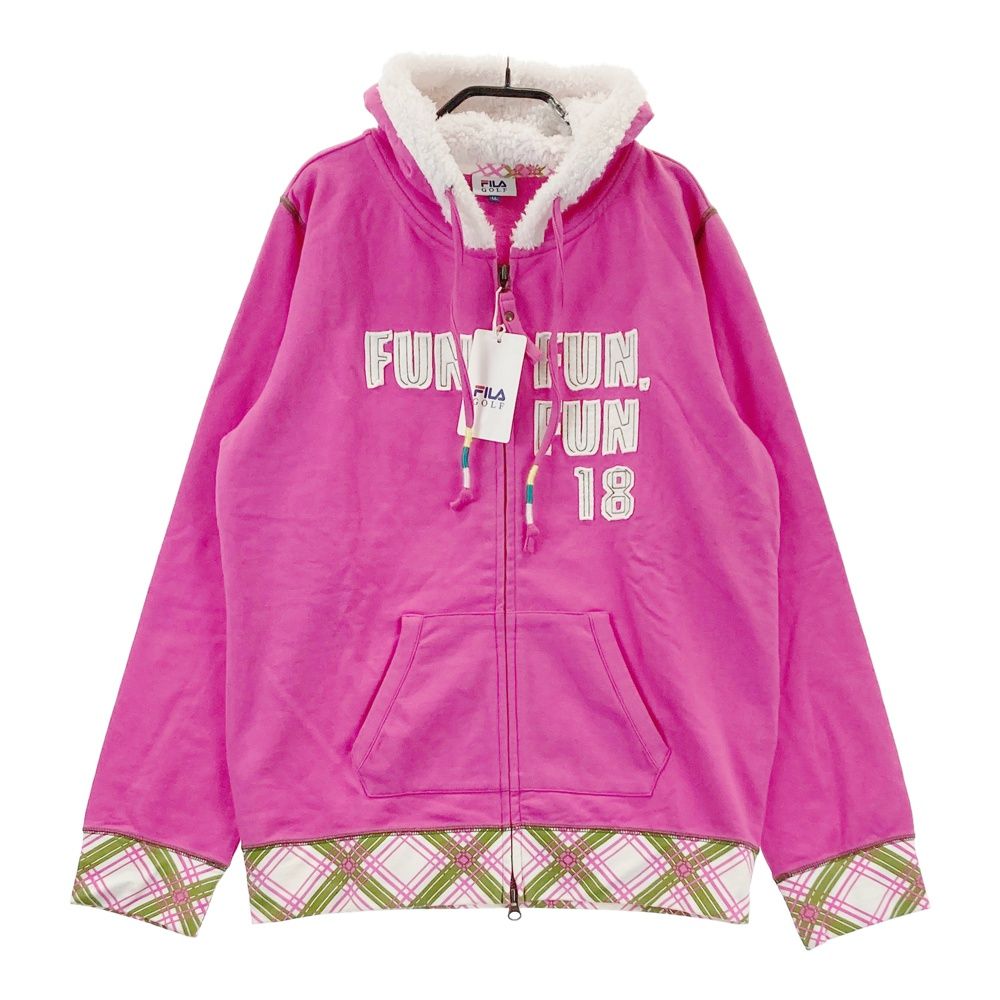サイズ：LL FILA GOLF フィラゴルフ ボアフード付 ジップジャケット