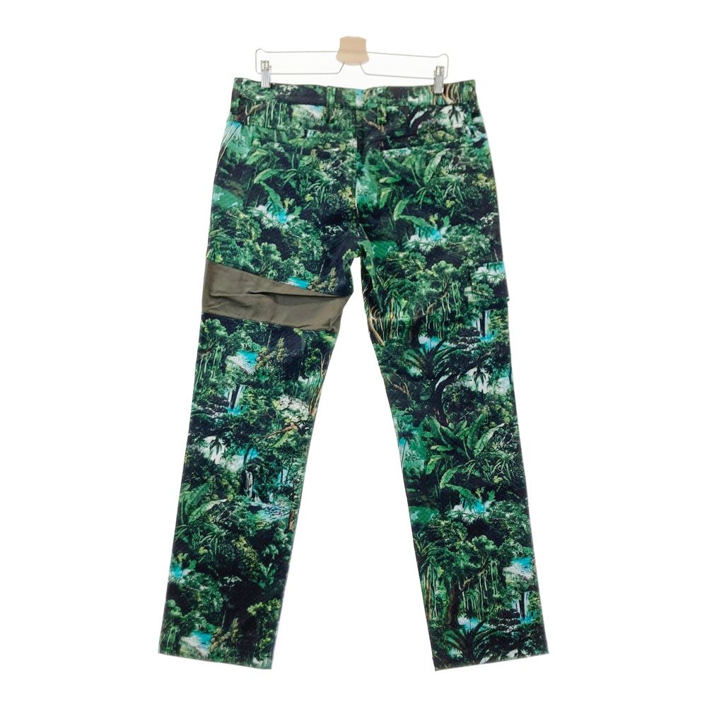 サイズ 4 DANCE WITH DRAGON ダンスウィズドラゴン ストレッチパンツ 総柄 グリーン系 ゴルフウェア メンズ ストスト