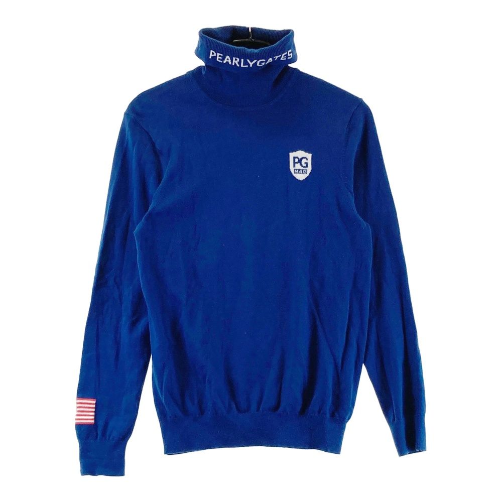 サイズ：4 PEARLY GATES パーリーゲイツ タートルネック ニット