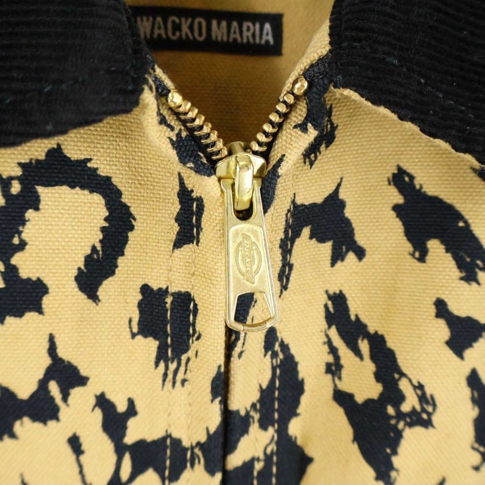WACKO MARIA (ワコマリア) ×Dickies LEOPARD WORK JACKET ディッキーズ
