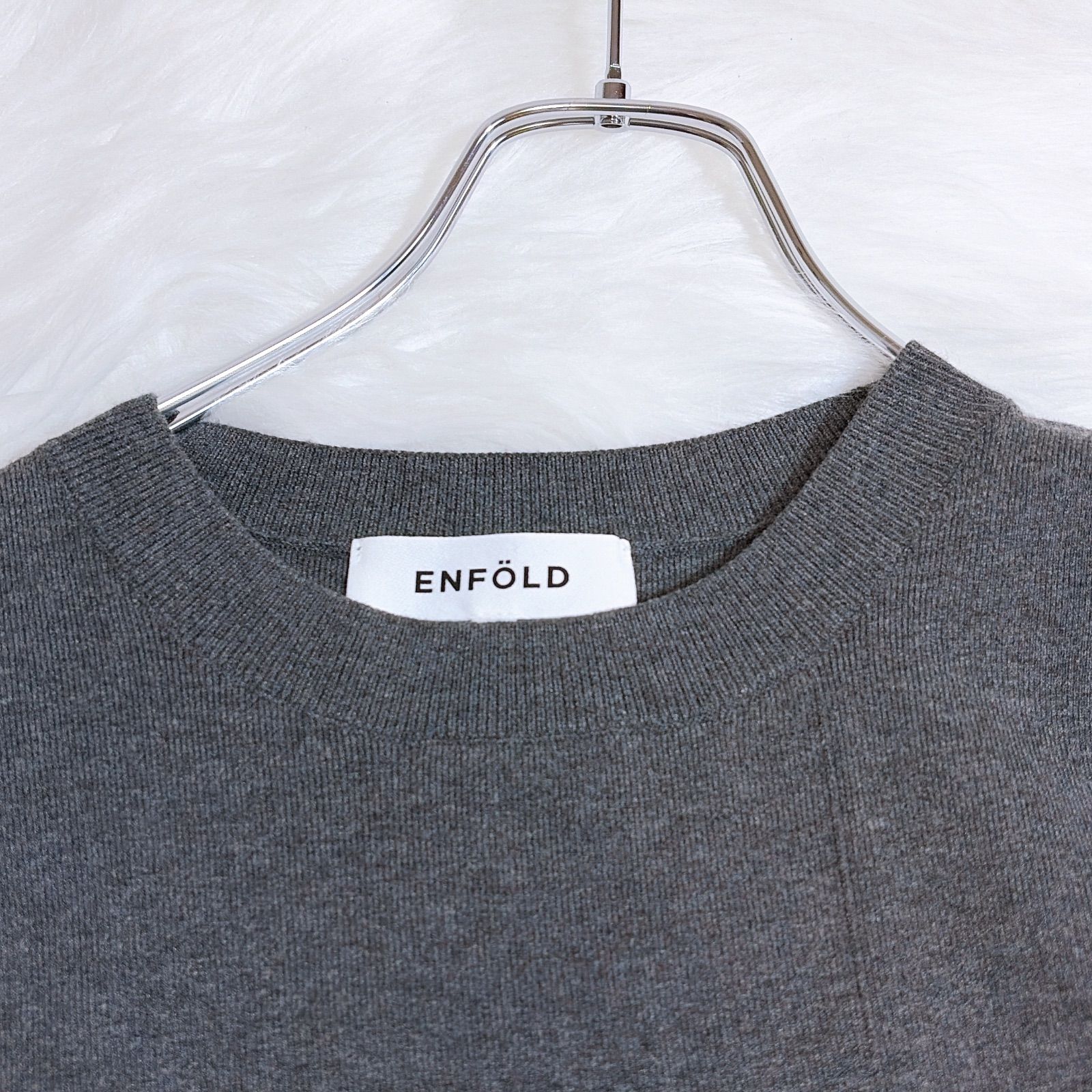 ENFOLD CAPE VEST 25SS エンフォルド ベスト ジレ ケープ - メルカリ