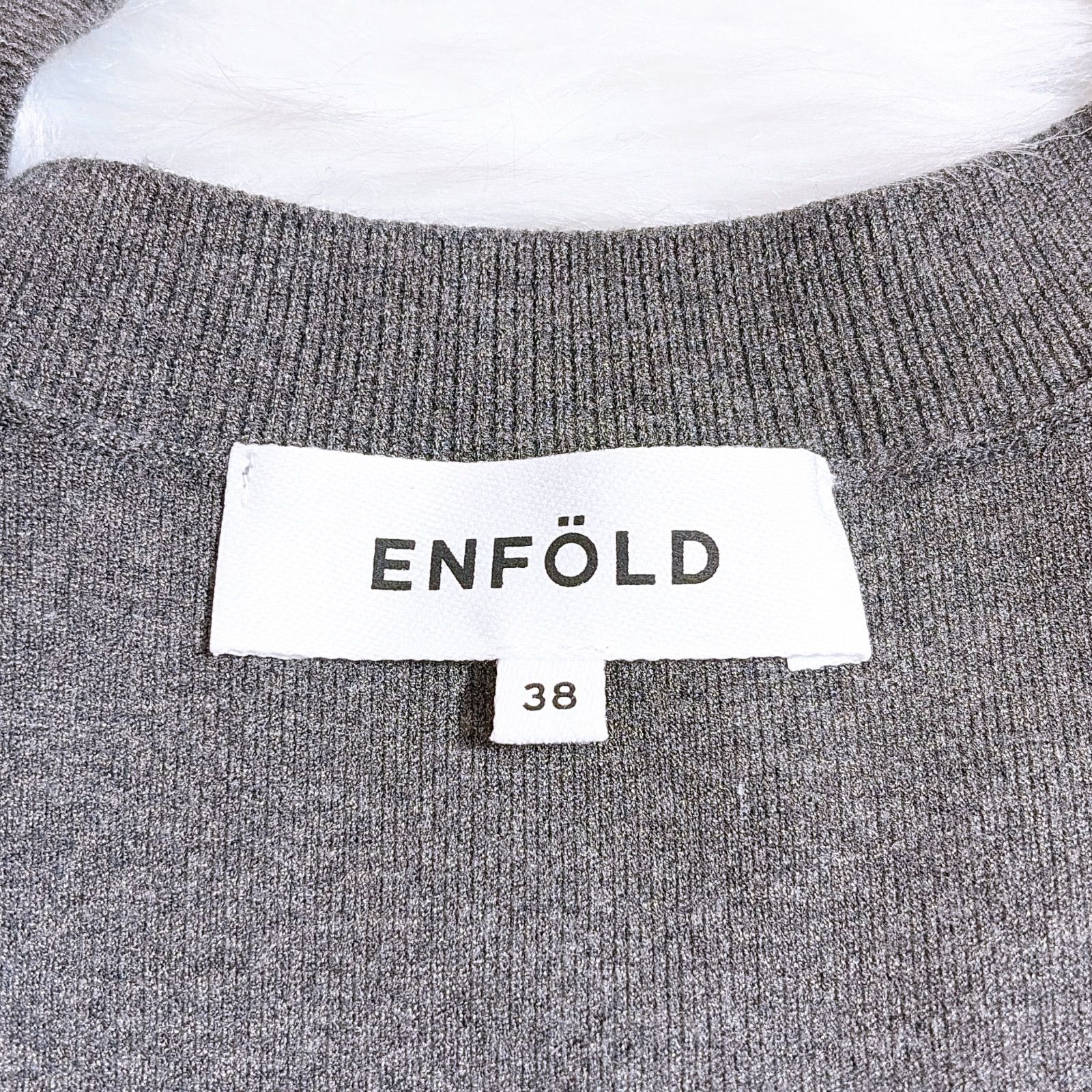 ENFOLD CAPE VEST 25SS エンフォルド ベスト ジレ ケープ - メルカリ