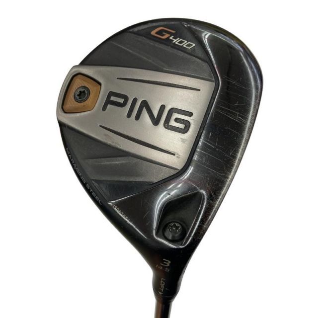ピン G 400 3 W フェアウェイウッド FW PING TOUR 173-75 フレックスX メンズ 男性用 右利き 右用 Dランク ゴルフクラブ