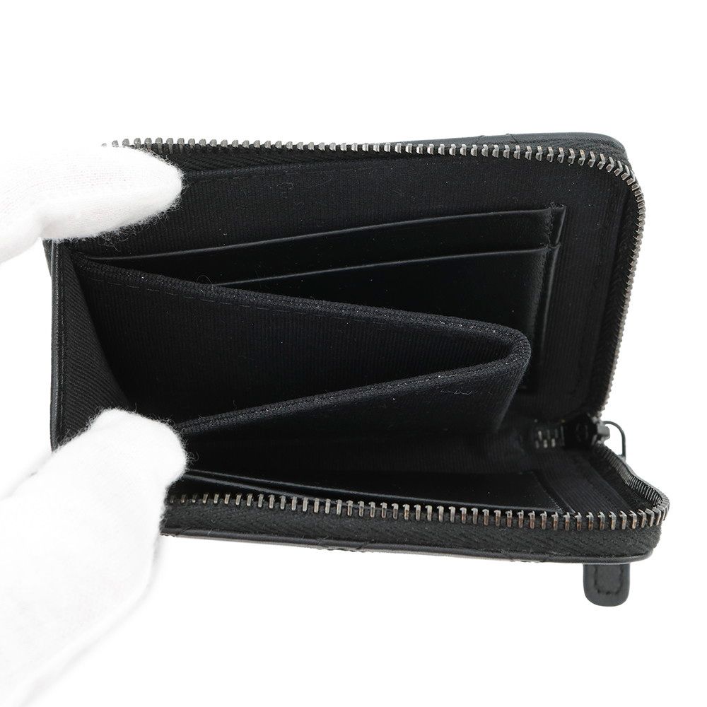 シャネル ケース ココマーク マトラッセ L字ファスナー ウォレット シャネル コインケース マトラッセ ココマーク キャビアスキン L字