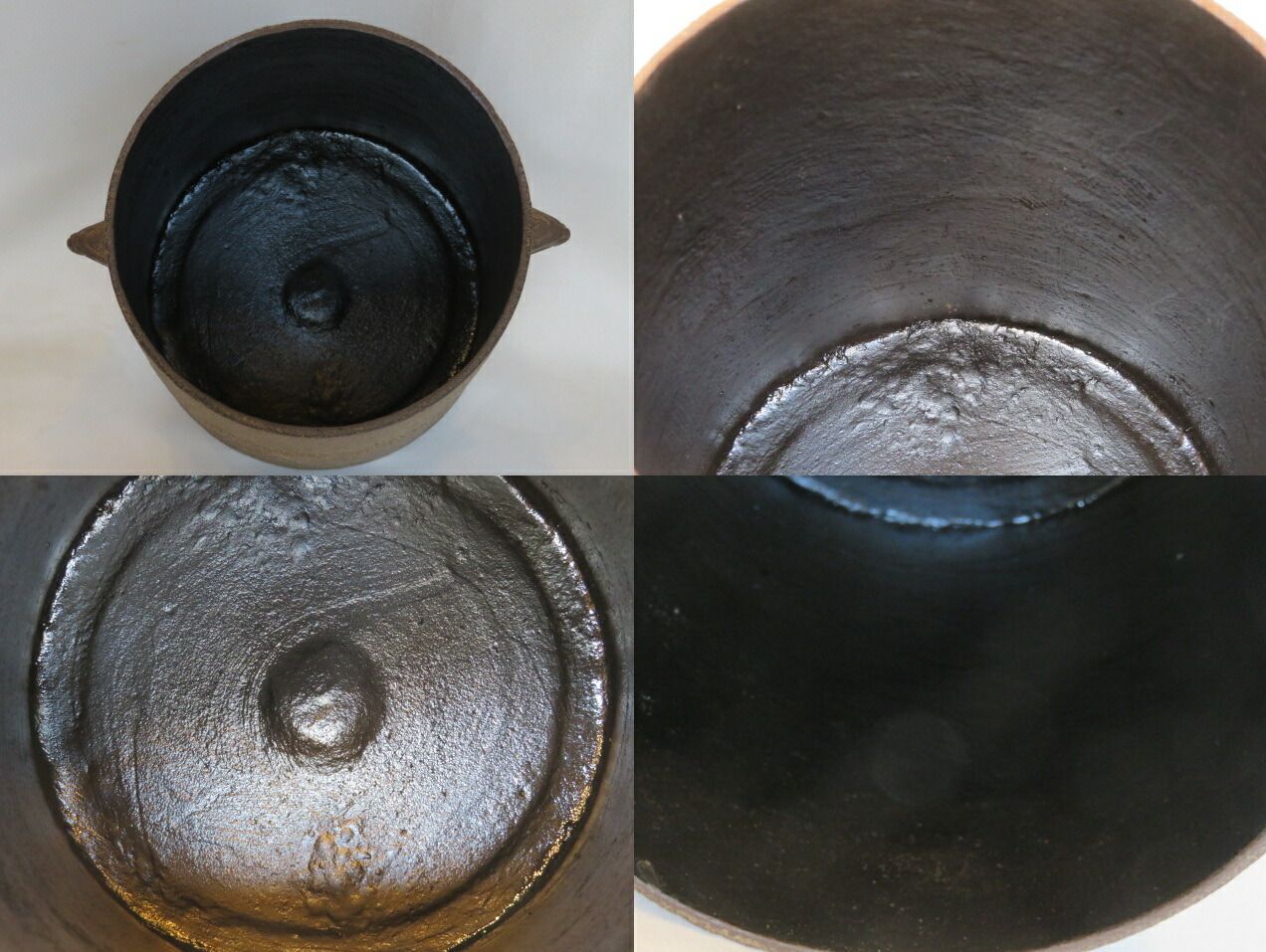 菊池政光　丸形釜　茶道具　中古（本文よく読んでから購入して下さい) 菊池政光 丸形釜 茶道具 中古（本文よく読んでから購入して下さい