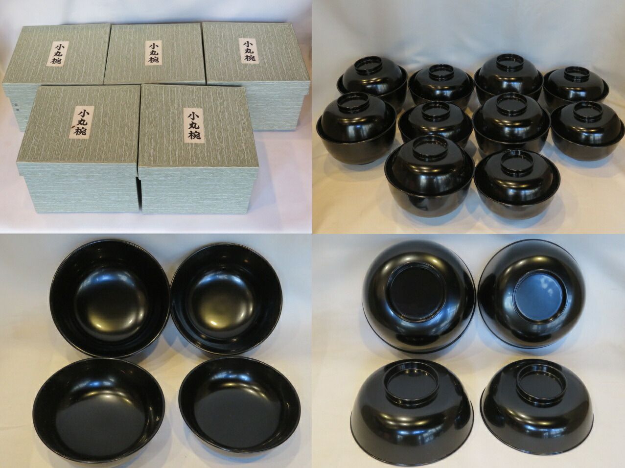 新春）輪島塗 久世宗春作 木製本漆塗懐石道具一式 と 宗禅作毛織燗鍋