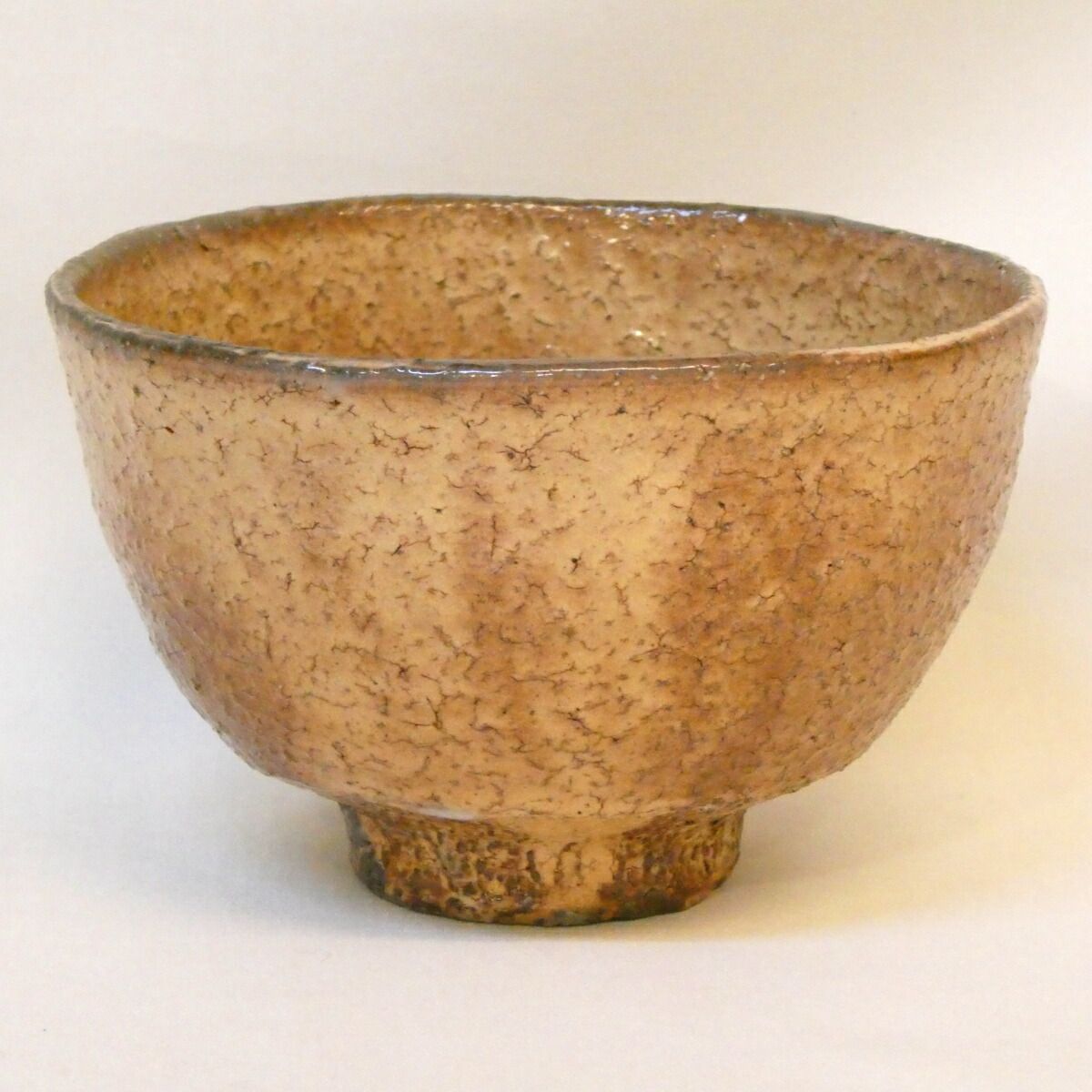 萩の名工】十二代 田原陶兵衛作 萩茶碗 萩焼 高級茶道具【中古 美品