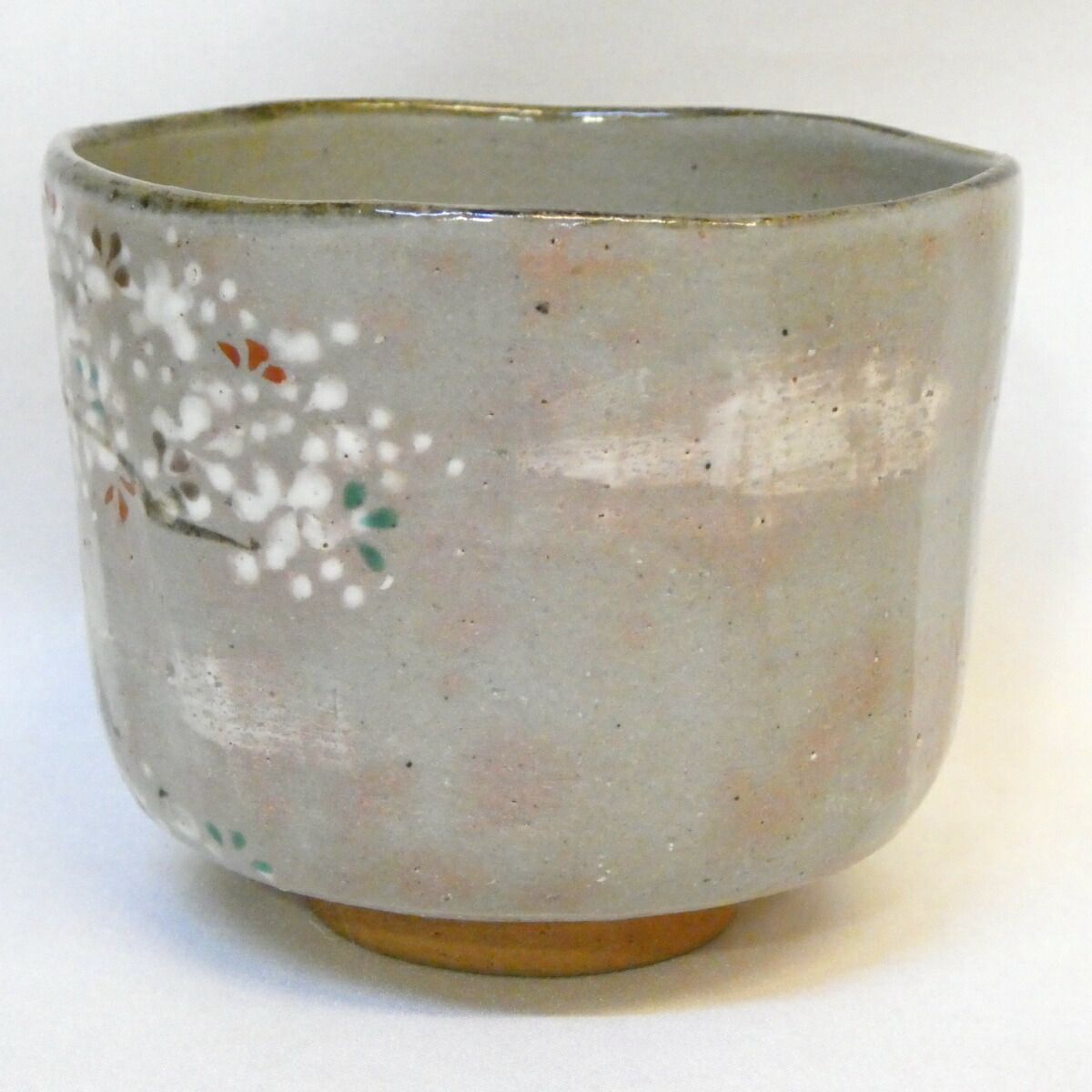 千家十職】平安 十六代 永楽善五郎（即全）作 乾山写 桜繋駒茶碗 高級