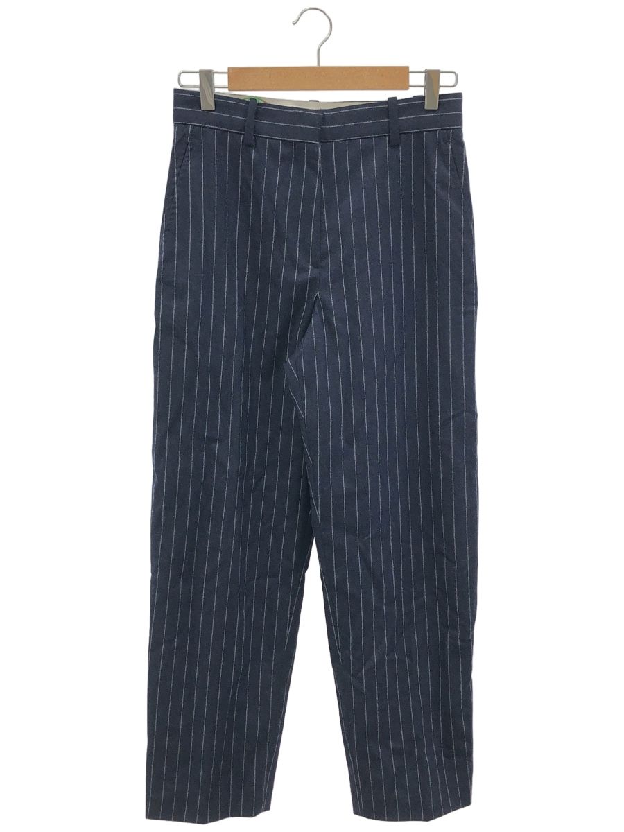 KENZOピンストライプスラックスパンツネイビー38