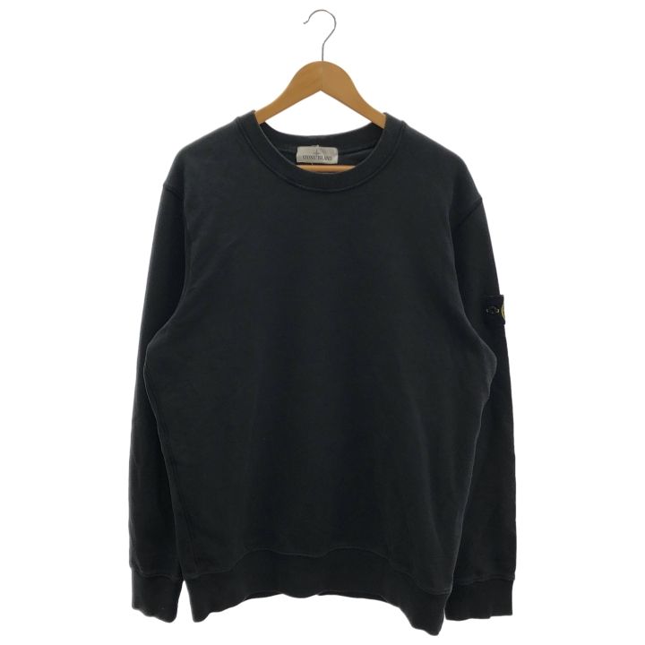 STONE ISLAND ストーンアイランド スウェット メンズ ブラック XL