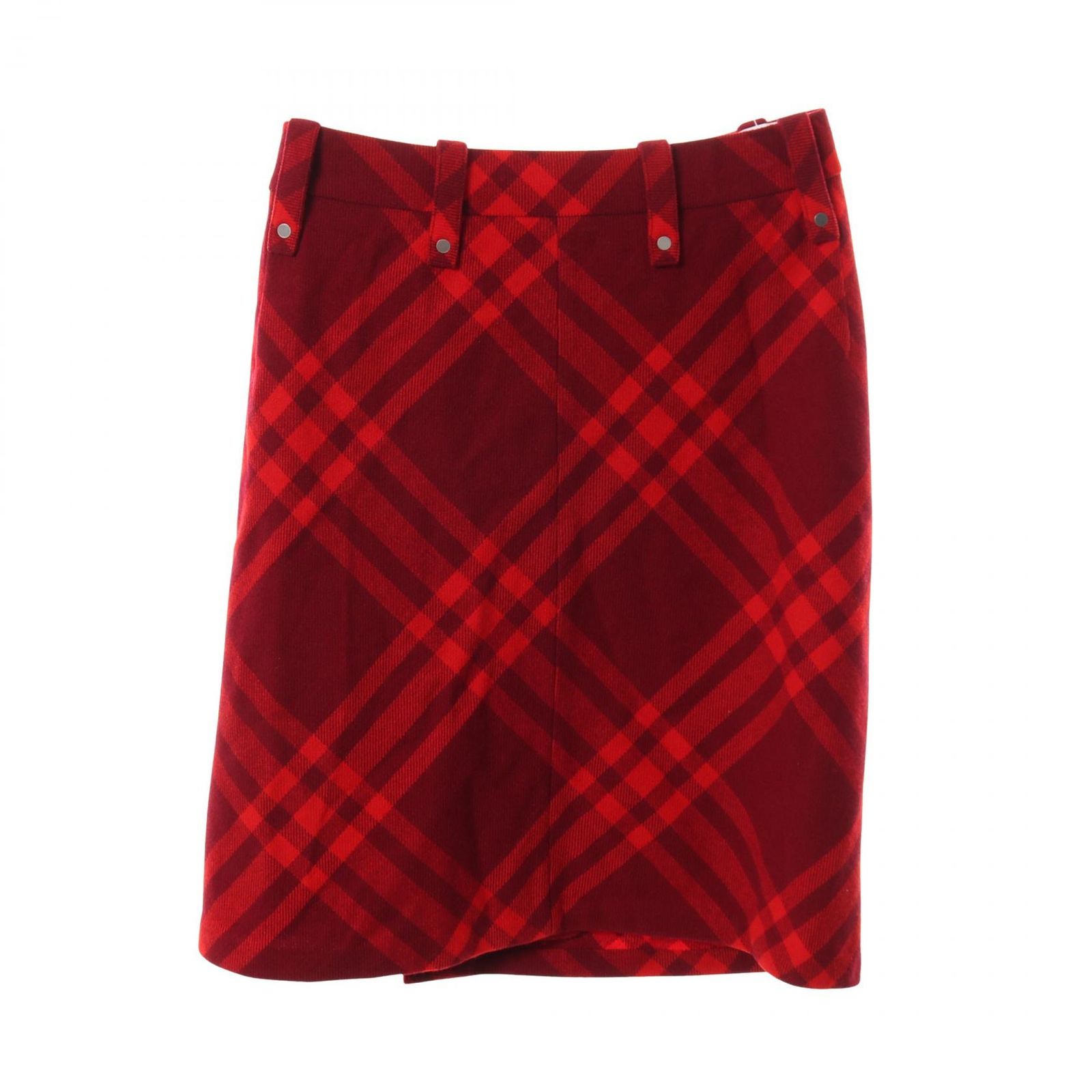 バーバリー BURBERRY スカート チェック ウール レディース ♥