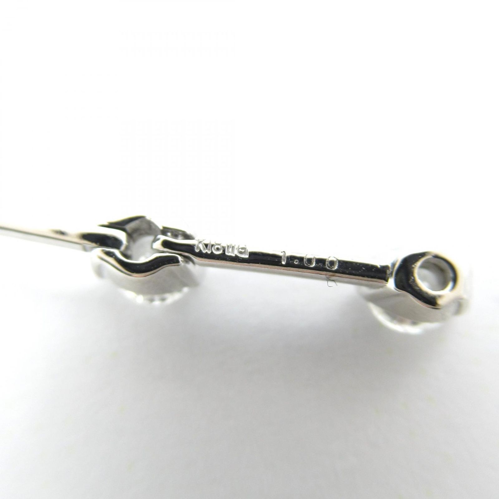  ジュエリー JEWELRY ネックレス ダイヤモンド ﾀﾞｲﾔ 5.9 g 首回49.5㎝ K 18 WG ホワイトゴールド レディース A ネックレス アクセサリー