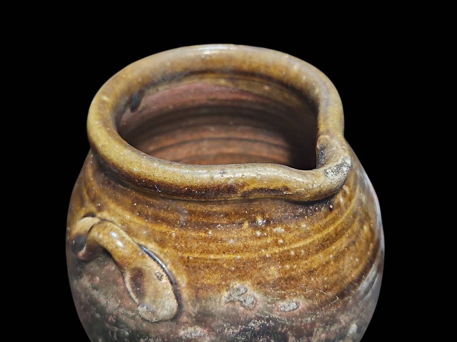 壷■古備前 船壺 古壷 お歯黒壷 鉄漿 古い甕 江戸期 古美術 時代物 骨董品■ 壷□古備前 船壺 古壷 お歯黒壷 鉄漿 古い甕 江戸期 古