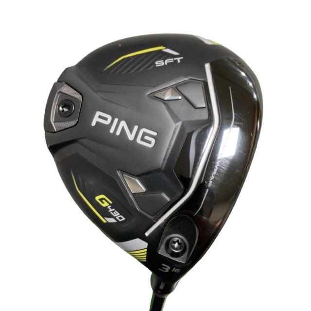 ピン G 430 SFT 3 W フェアウェイウッド FW ALTA J CB BLACK フレックスSR メンズ 男性用 右利き 右用 Cランク ゴルフクラブ