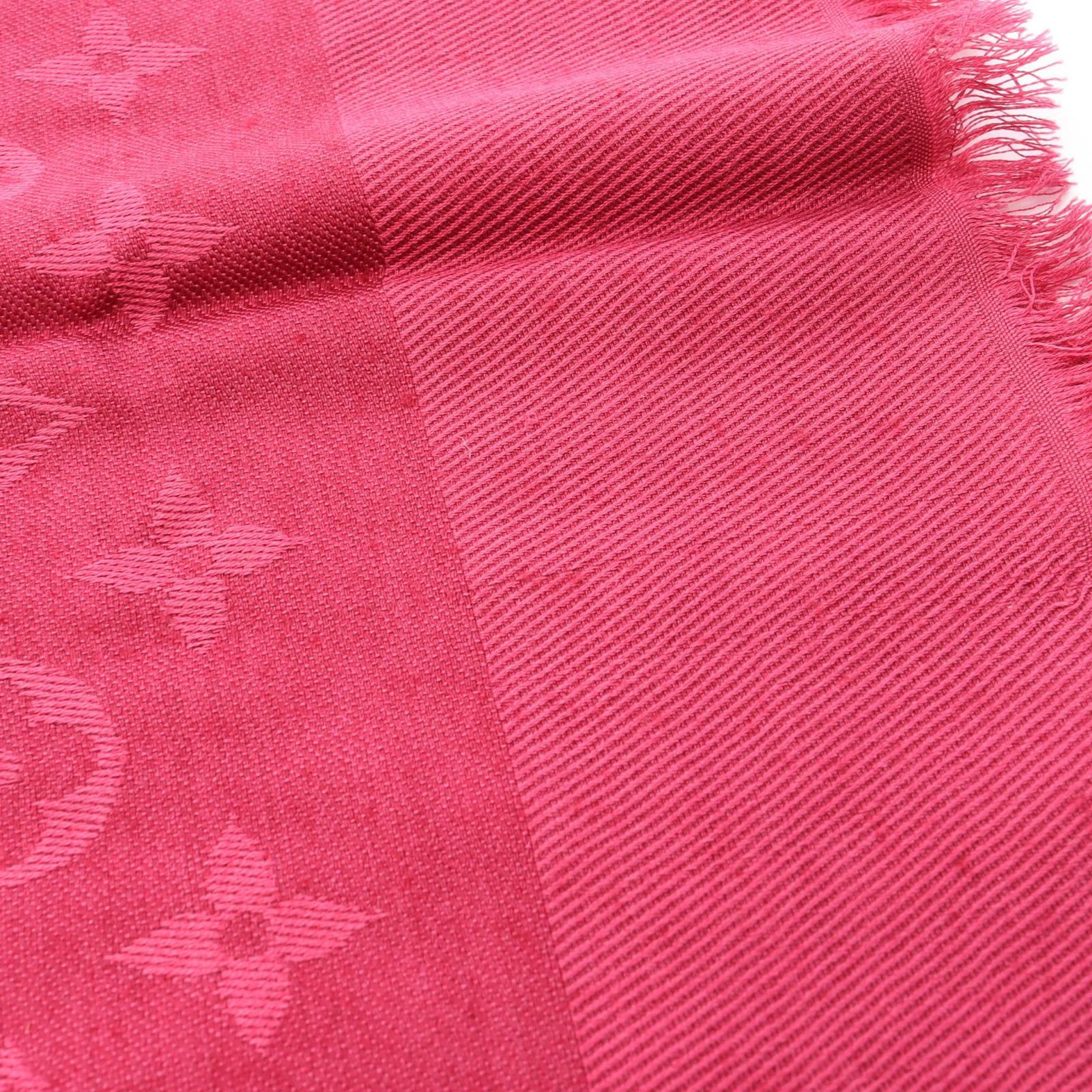  ルイ ヴィトン LOUIS VUITTON ストール ショール モノグラム シルク ウール マフラー レディース A ストール ショール 小物