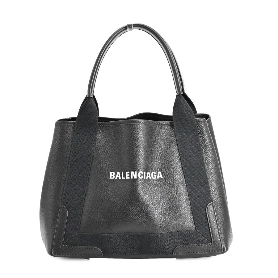 バレンシアガ ハンドバッグ ネイビーカバスS 339933