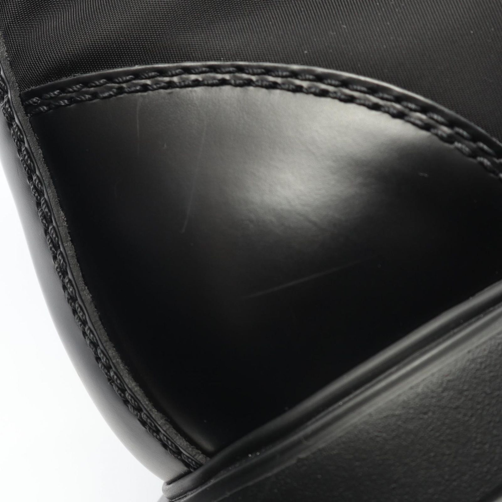  プラダ PRADA ブーツ Re-Nylon モノリス ナイロン レザー メンズ A その他 ブーツ 革靴