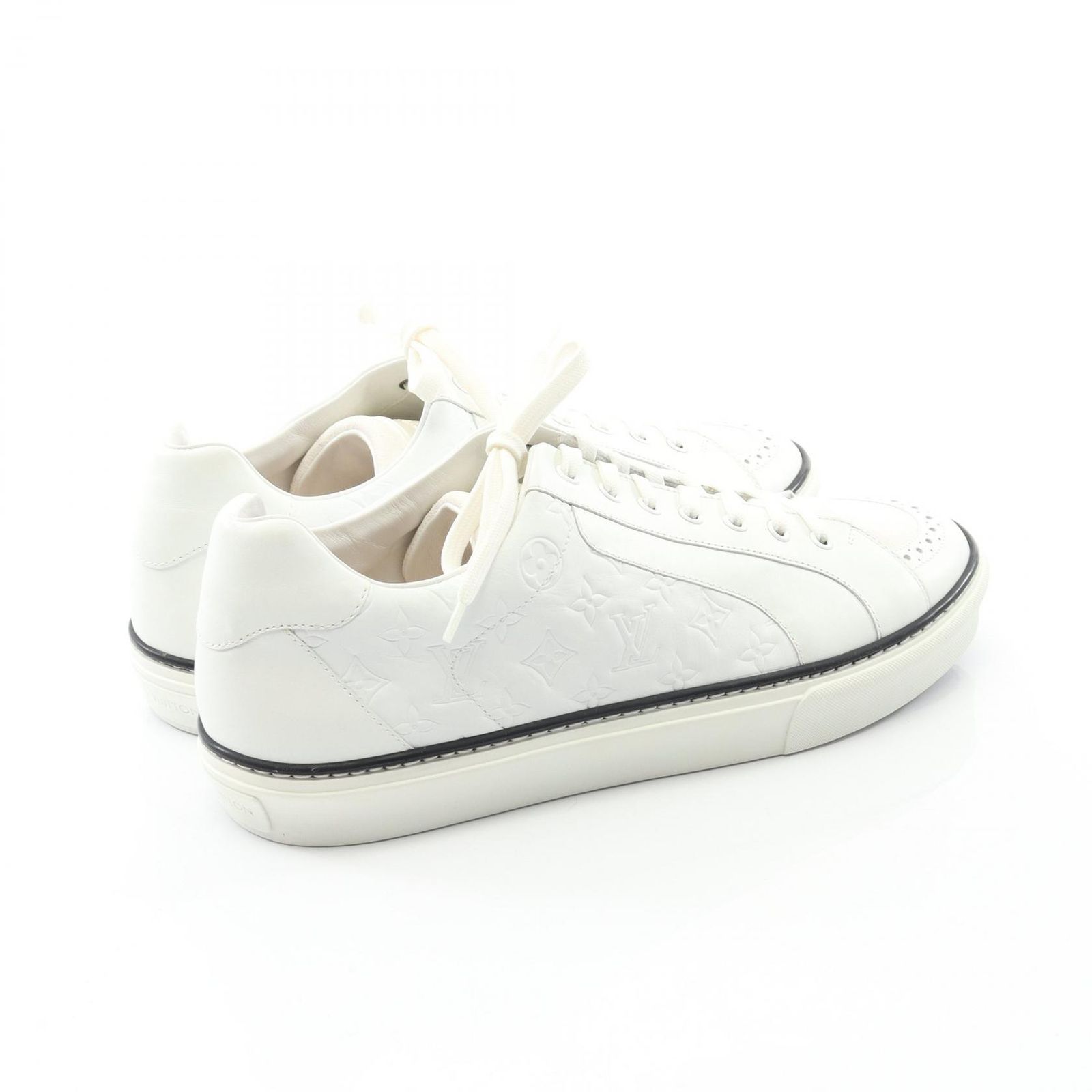 ルイ ヴィトン LOUIS VUITTON スニーカー モノグラム レザー スウェード メンズ A