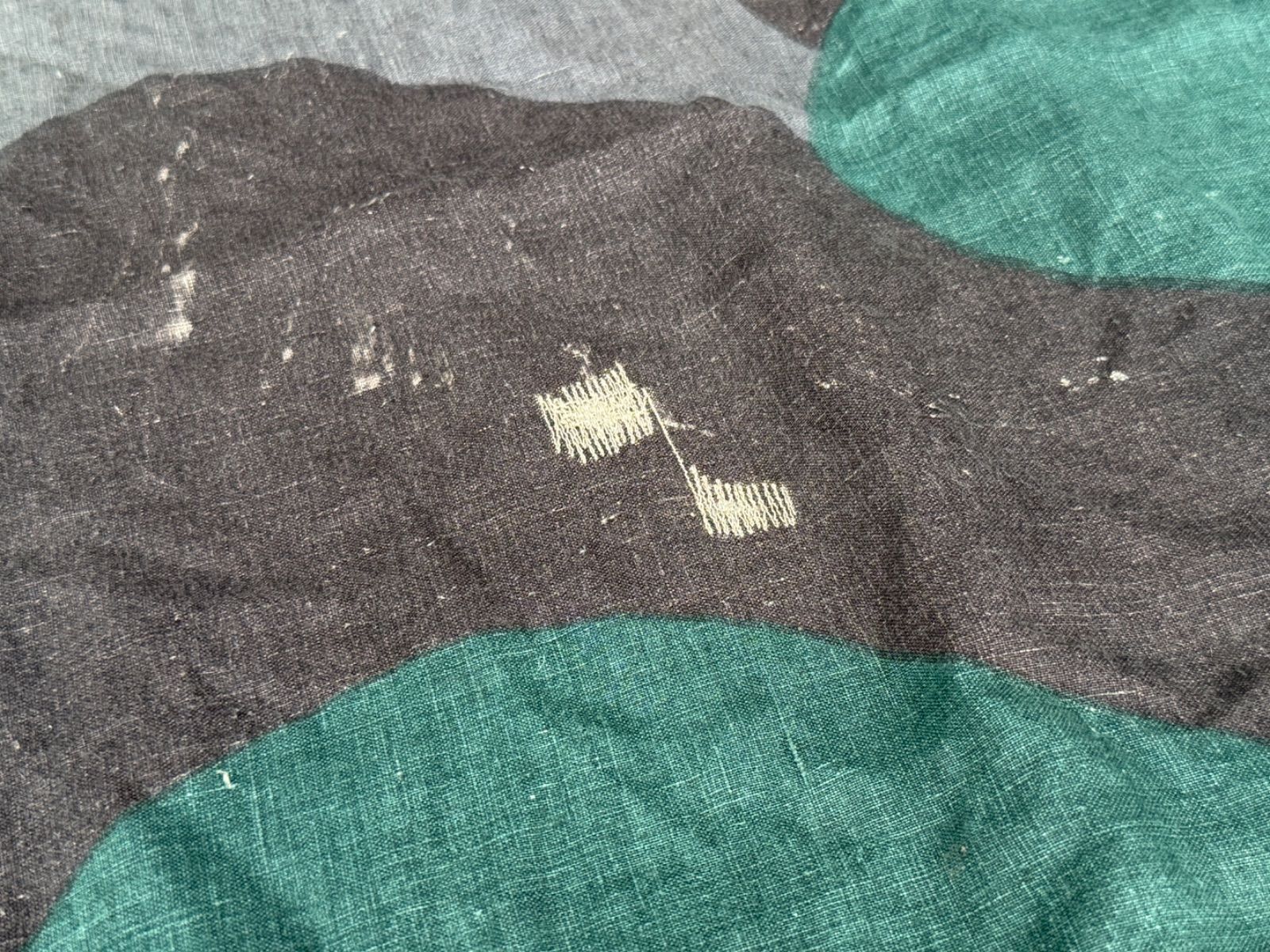 used 40s 50s スウェーデン軍幕 ポンチョ テント ツェルトバーン