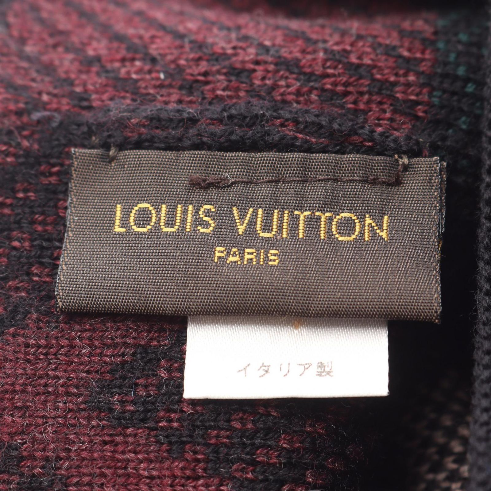  ルイ ヴィトン LOUIS VUITTON ニットキャップ LV ヘッドライン ニット帽 M 75381 ウール ユニセックス A その他 キャップ