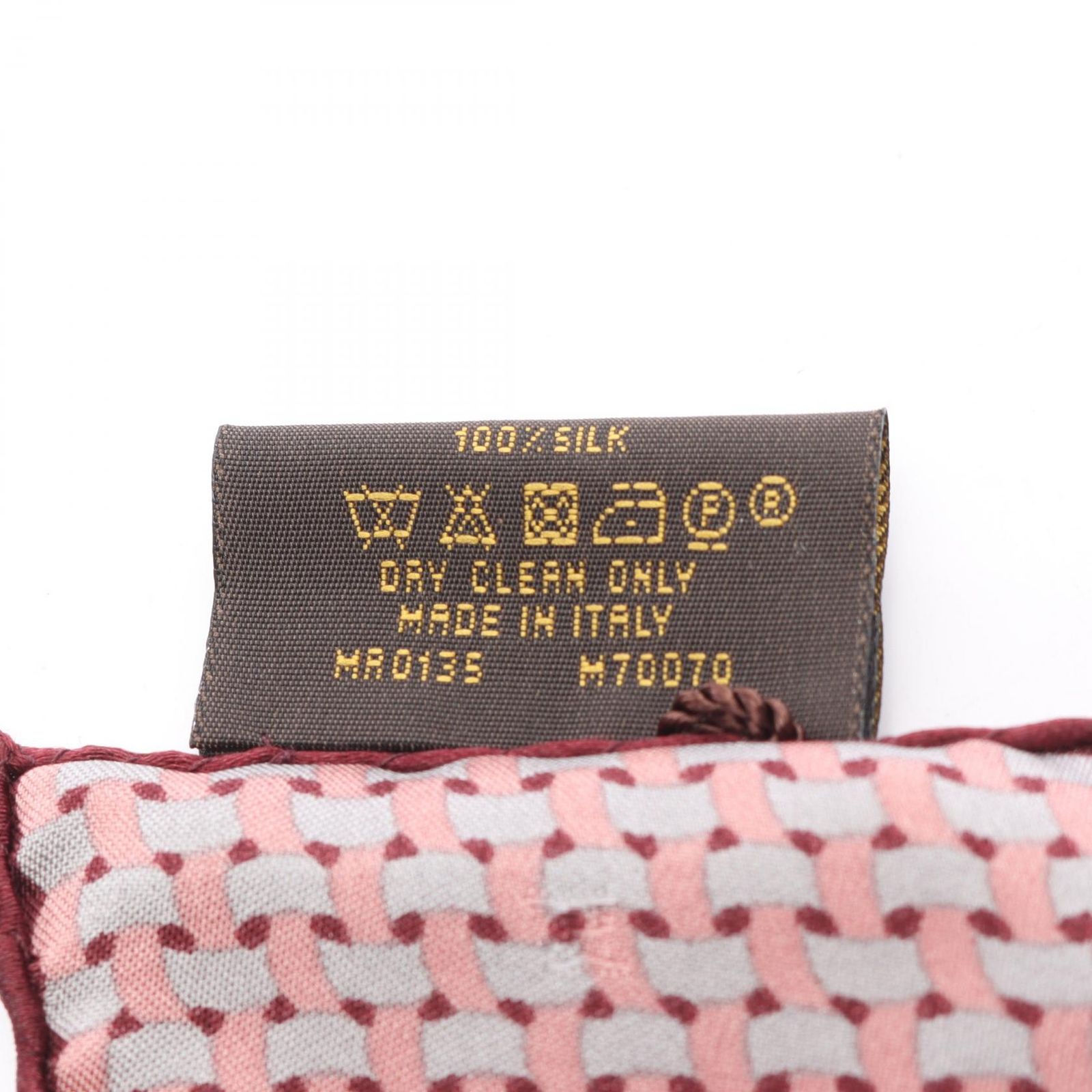  ルイ ヴィトン LOUIS VUITTON スカーフ ポケットチーフ M 70070 シルク メンズ ♥ バンダナ スカーフ 小物