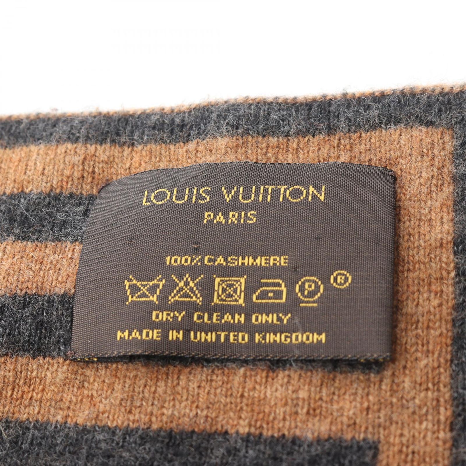 ルイ ヴィトン LOUIS VUITTON マフラー エシャルプ Vカラコラム その他 ユニセックス B
