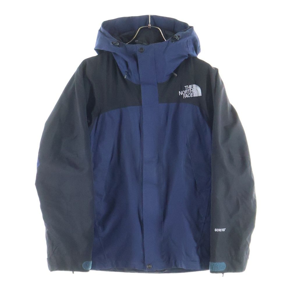 極美品 ノースフェイス マウンテンジャケットゴアテックス NP61540 紺黒Ｌ THE NORTH FACE (ザノースフェイス) MOUNTAIN JACKET GORE-TEX