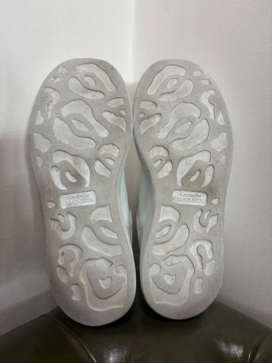  Alexander McQueen オーバーソール オールホワイト 39 フルセット スニーカー 靴