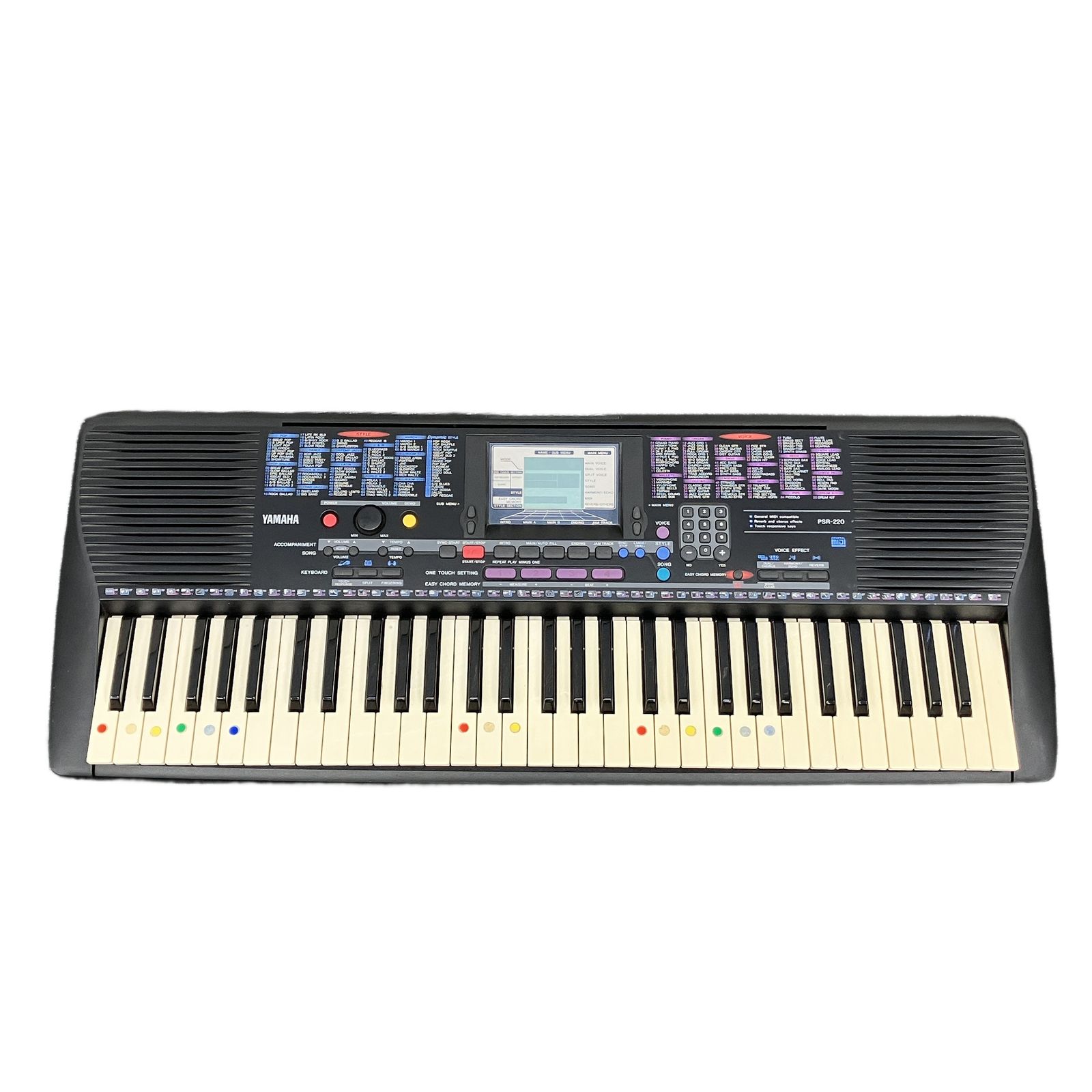 YAMAHA ヤマハ PSR-220 電子キーボード 電子ピアノ 鍵盤 鍵盤楽器 楽器