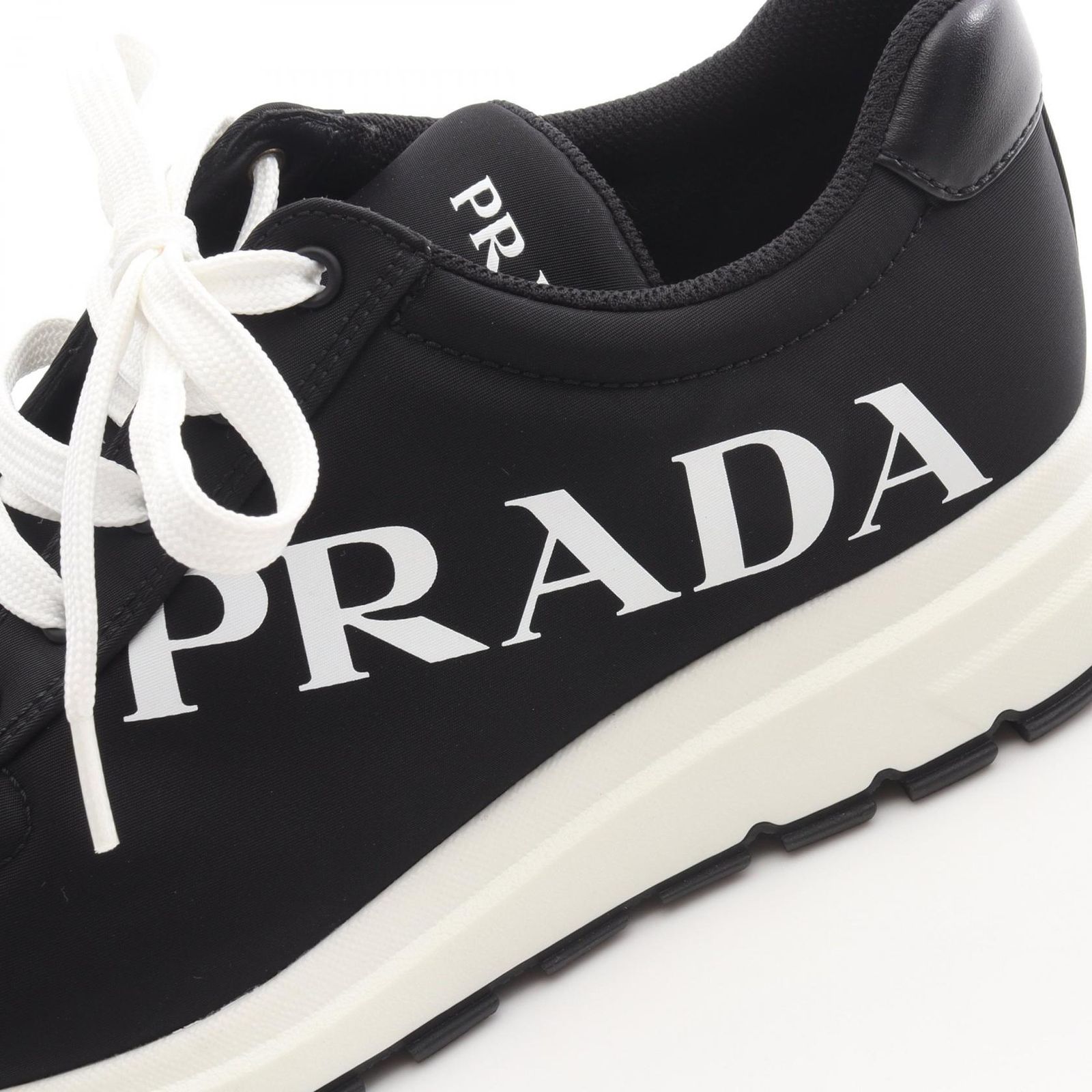  プラダ PRADA スニーカー RE-NYLON ロゴ 2 EG 363 ナイロン レザー メンズ A スニーカー 靴