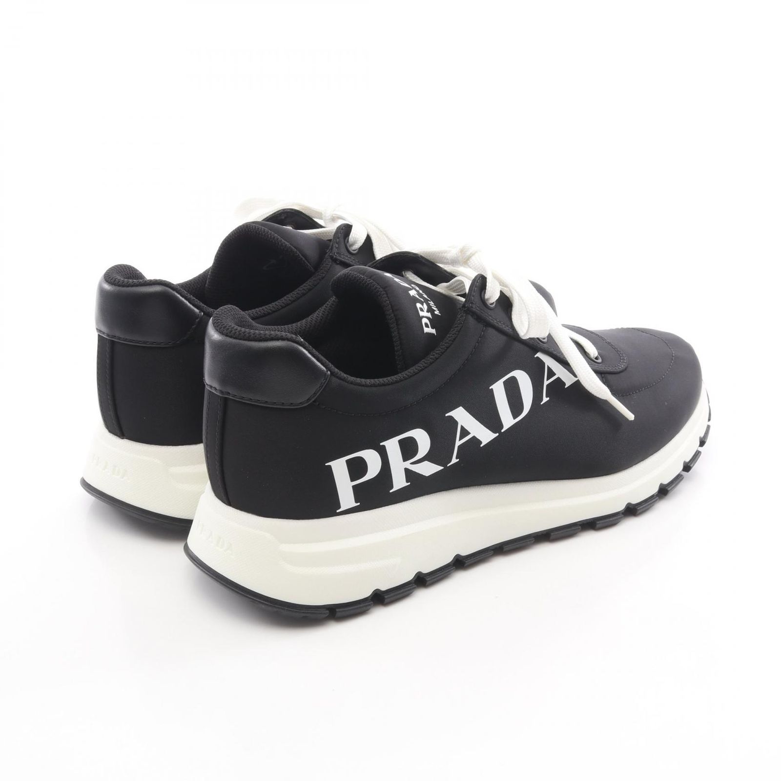 プラダ PRADA スニーカー RE-NYLON ロゴ 2 EG 363 ナイロン レザー メンズ A