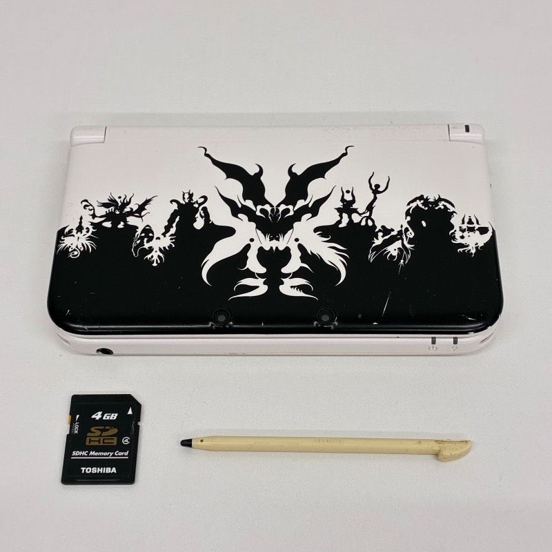 初期化済 動作品 ニンテンドー3 DSLL SPR 001 本体 真 女神転生IV モデル LL 4500 0111